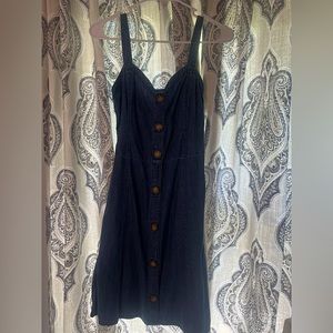 Jean midi day dress. Never worn abecrombie and fitch.